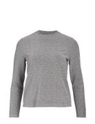 Vila Vimynte Modesty L/S Top/Ka Silver