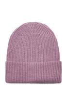 Lindex Knitted Beanie Chunky Rosa