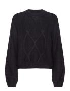 Vero Moda Vmmisty Ls O-Neck Pullover Boo Svart