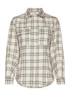 GANT Slim Dart Checked Shirt Grön