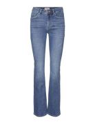 Vero Moda Vmflash Mr Flared Jeans Li347 Ga Noos Blå