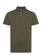 Hackett London Pima Cotton Polo Khaki Green