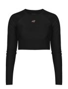 Röhnisch Shine Cropped Long Sleeve Svart