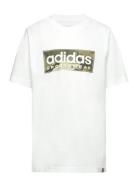 Adidas Sportswear B Camo Lin T Vit