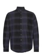 Bruun & Stengade Bs Ballesteros Casual Modern Fit Shirt Marinblå