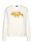 Polo Ralph Lauren Lunar New Year Triple-Pony Sweatshirt Vit