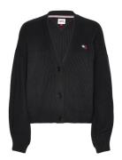 Tommy Jeans Tjw Essential Badge Cardigan Svart