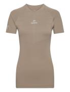 Newline Nwlpace Seamless Tee Woman Brun