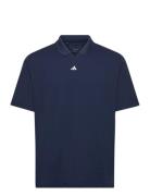 Adidas Golf Tk Pique Polo Marinblå