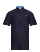 PUMA Golf Puma X Ptc Jacquard Polo Marinblå