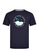 PUMA Golf Puma X Ptc Island Tee Marinblå