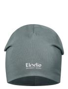 Elodie Details Logo Beanies - Deco Turquoise 0-6M Grå