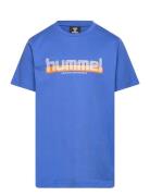 Hummel Hmlvang T-Shirt S/S Blå