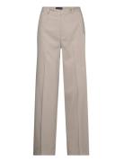 Lexington Clothing Kennedy Lyocell Blend Wide-Leg Tailored Pants Beige