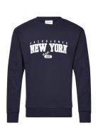 Jack & J S Jjcory Sweat Crew Neck Marinblå