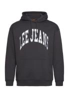 Lee Jeans Varsity Hoodie Svart