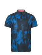 Abacus Mens Lahinch Drycool Polo Marinblå