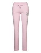 Juicy Couture Caviar Bead Western Diamante Del Ray Pant Rosa