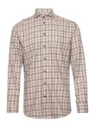 Bosweel Shirts Est. 1937 Regular Fit Mens Shirt Beige