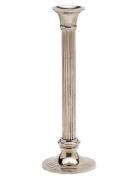 Anna + Nina Column Candle Holder Silver