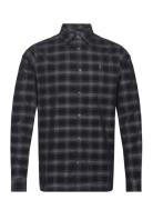 AllSaints Eastburn Ls Shirt Svart