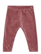 Minymo Pants Velour Rosa