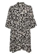 Kaffe Curve Kcami Dress Printed Svart