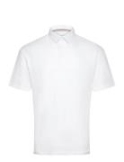 Jack & J S Jprcc Soft Linen Blend Ss Polo Vit