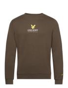 Lyle & Scott Eagle Logo Sweatshirt Khaki Green