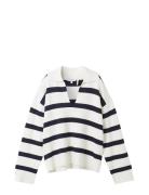 Tom Tailor Knit Pullover Striped Vit