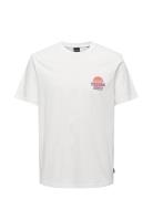 ONLY & SONS Onskye Reg Photo Ss Tee Vit