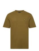 Lyle & Scott Slope Graphic Print T-Shirt Khaki Green