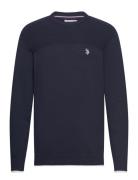 U.S. Polo Assn. Gerluf Reg Cot Uspa M Knit Marinblå