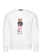 Ralph Lauren Golf Polo Bear Interlock Sweatshirt Vit