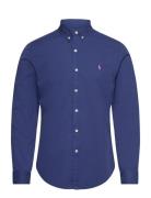 Polo Ralph Lauren Slim Fit Garment-Dyed Twill Shirt Blå