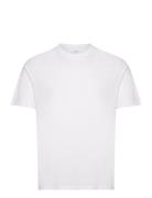 Mango Mercerised Slim-Fit T-Shirt Vit