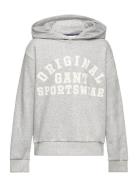 GANT Original Sportswear Sweat Hoodie Grå