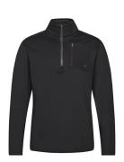 Calvin Klein Golf Delta 1/2 Zip Mid-Layer Svart