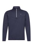 Calvin Klein Golf Traverse 1/2 Zip Mid-Layer Marinblå