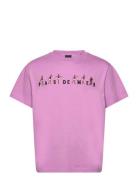 Pas De Mer Ballet Tee Rosa