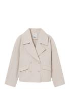 Once Untold Camille Short Coat Kräm