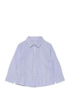 Mango Oxford Cotton Shirt Blå