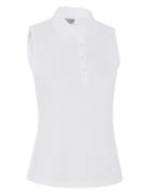 Callaway Sleeveless Knit Polo Vit