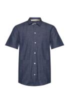 Anerkjendt Akkurt S/S Chambray Shirt Blå