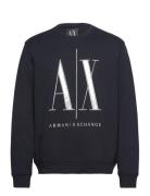 Armani Exchange Sweatshirt Marinblå