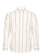 Woodbird Wbyuzo Stripe Shirt Vit