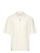 GANT Terry Jacquard Shirt Kräm