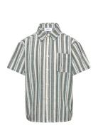 Grunt Namur Stripe Shirt Grön