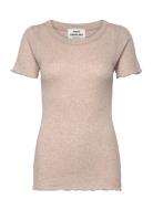 Mads Nørgaard Pointella Trixy Tee Beige