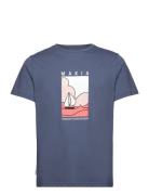 Makia Sailaway T-Shirt Blå